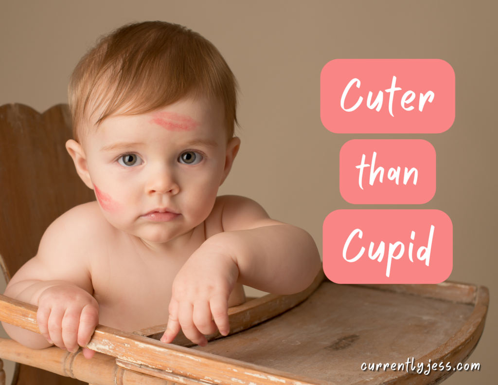 Baby's first valentine's day quote image