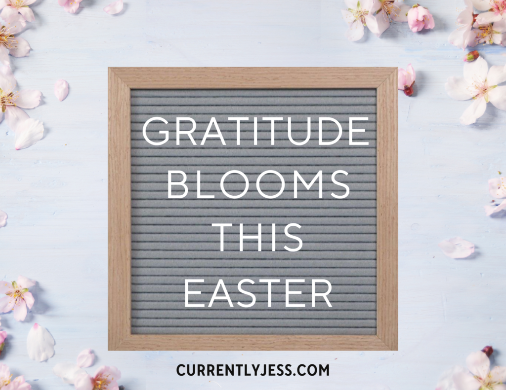Easter letterboard quote graphic