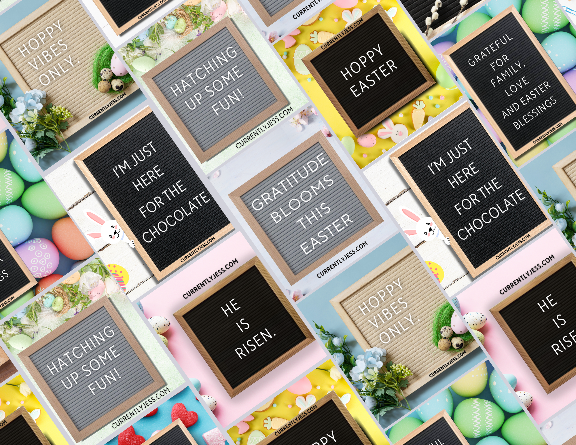 80+ Cheerful Easter Letter Board Quotes