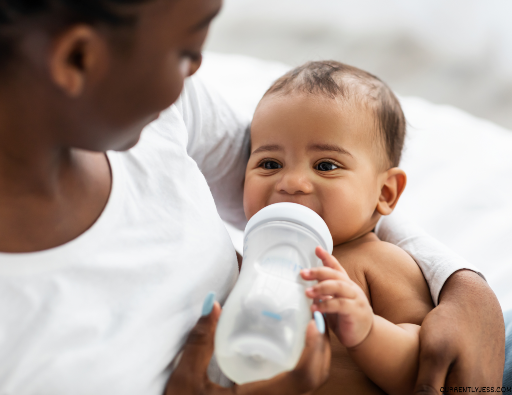 When leaving your baby for the first time feeding increments are very important