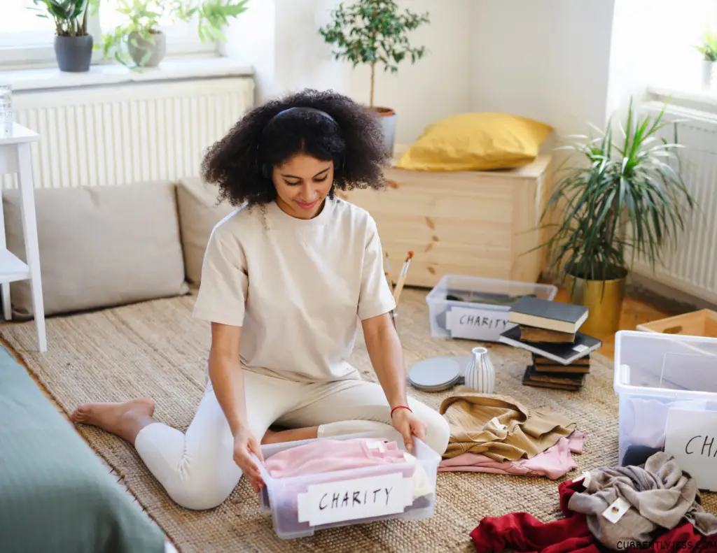 Declutter your home to stay sane as a stay-at-home mom