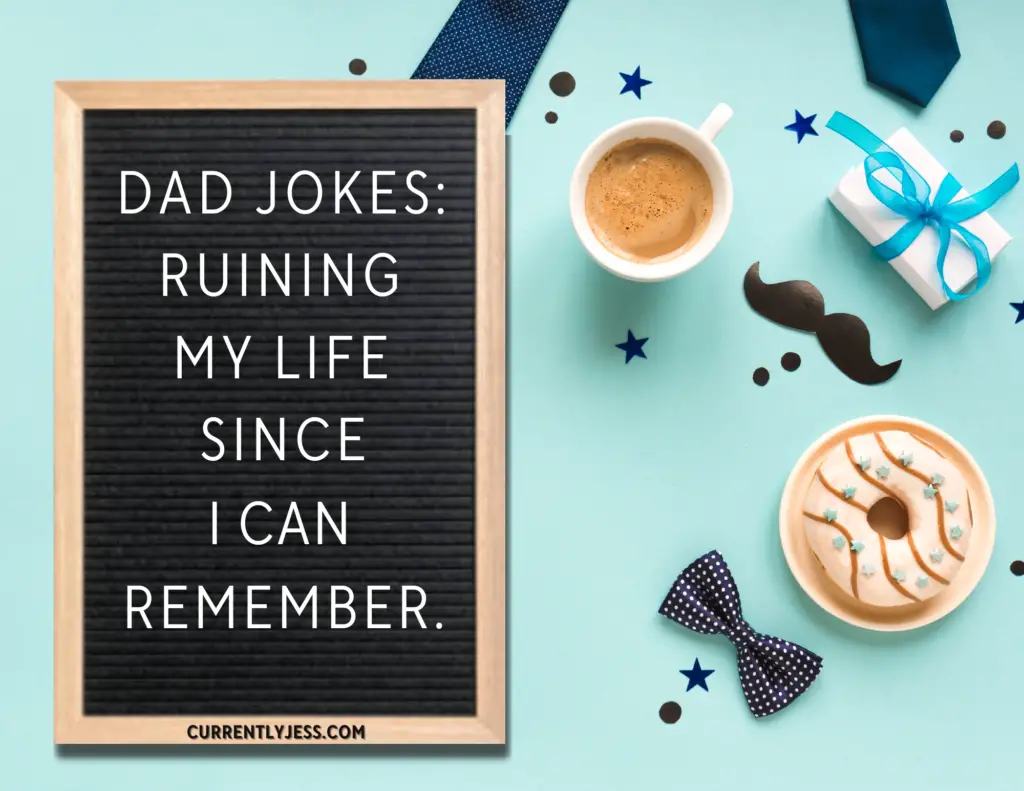 Funny Father's Day letter board quote image