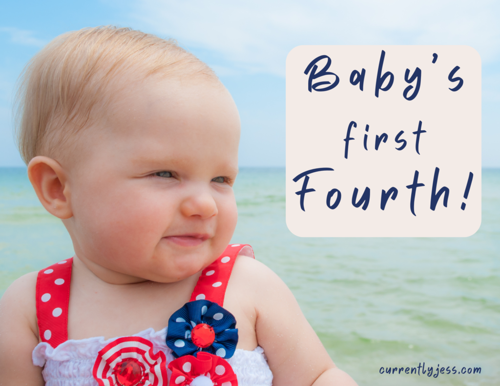 Baby's first fourth of July captions and quotes image 4