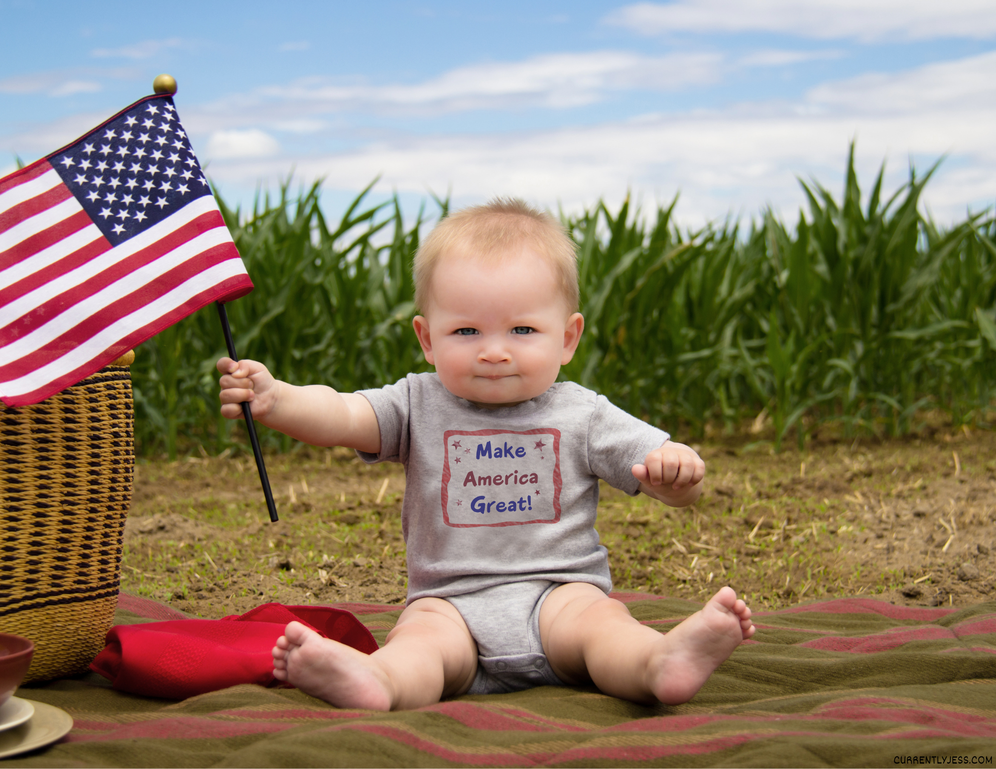 12 Ways to Celebrate Baby’s First Fourth of July