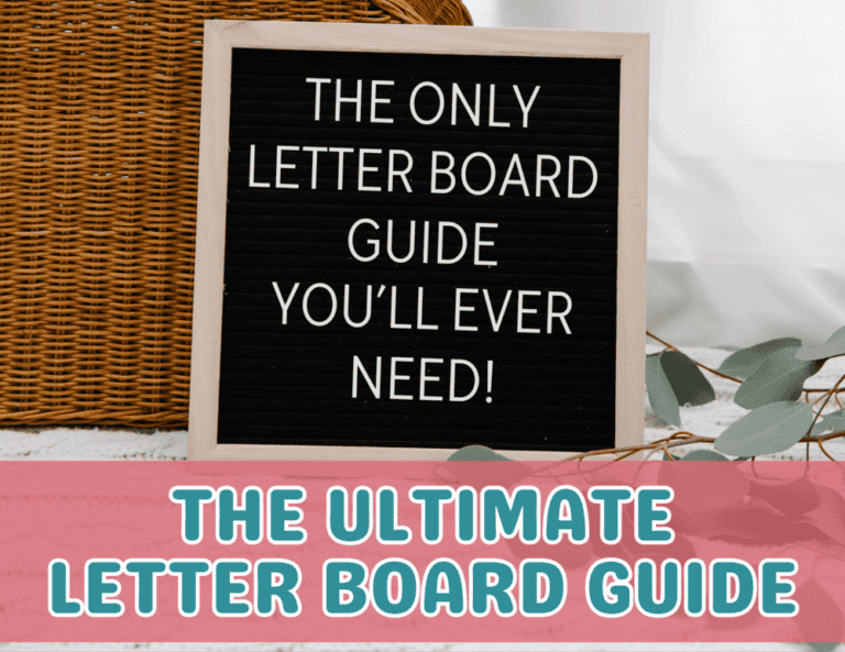 The Ultimate Letter Board Guide: Best Quotes & Decor Ideas for Every Occasion