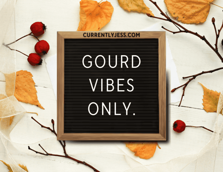 Home decor letter board decorated with a fall quote. 