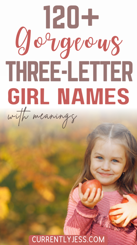 3 Letter Girl names