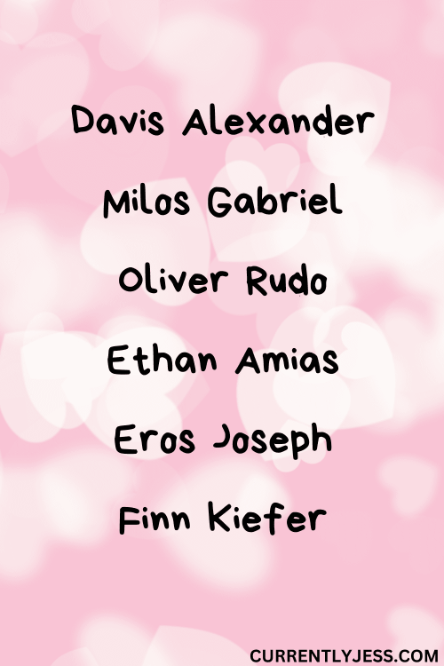 Baby Names That Mean Love 2