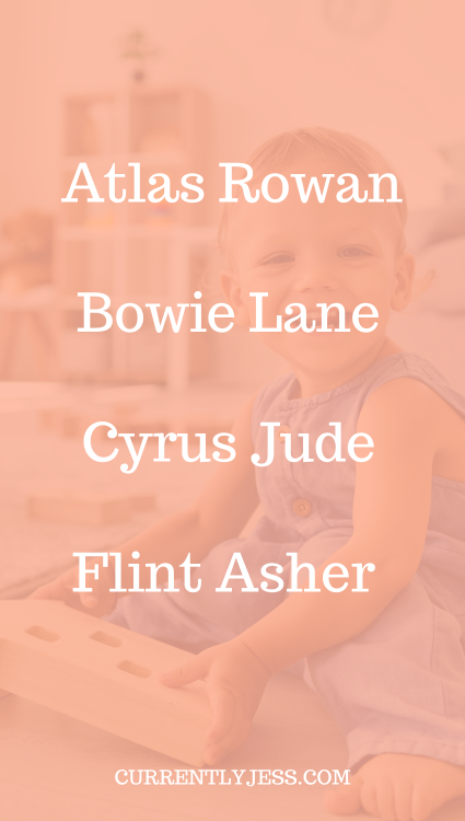 Boho baby boy name examples 1