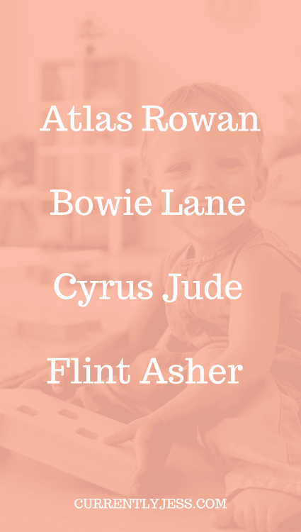 Boho baby boy name examples 1