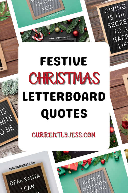 Christmas Letterboard 4