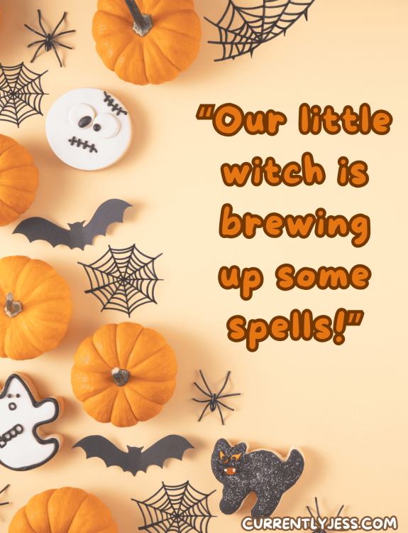 Baby's first Halloween quotes and captions image 6