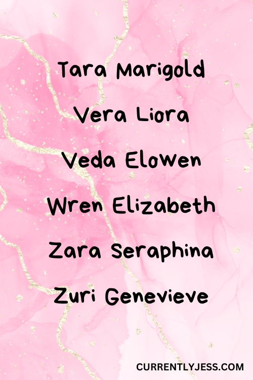 Four Letter Girl Names 7