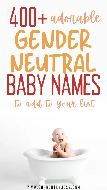 Gender Neutral Baby Names 4