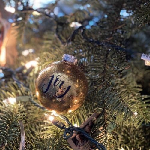 Glitter DIY Ornaments