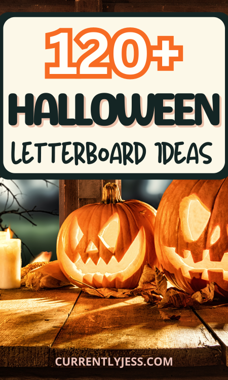 Halloween Letter Board 8