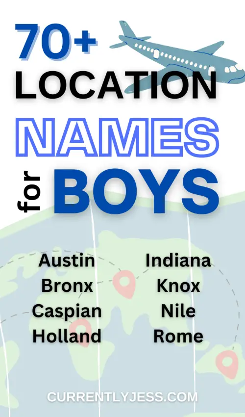 Pin Image for Location Inspired Baby Boy Names