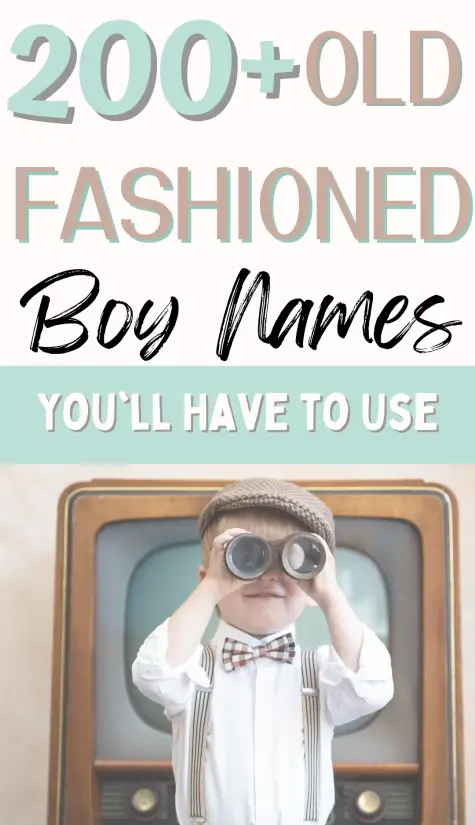 Old Fashioned Boy Name 4