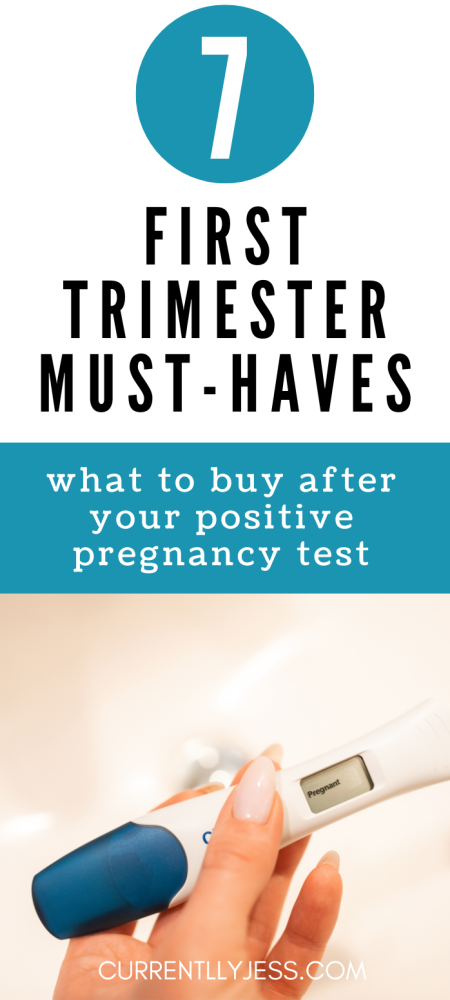 first trimester must haves 3